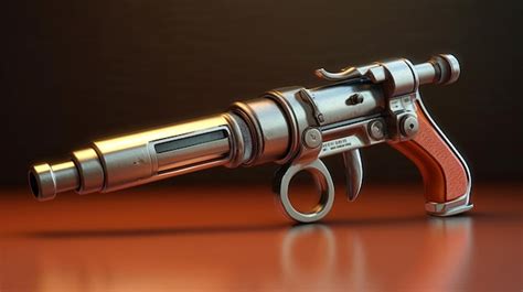 Premium AI Image | A model of a gun from the game star wars.