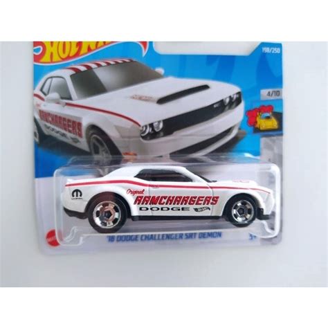 Hot Wheels 18 Dodge Challenger Srt Demon Hcv31 2022 Submarino