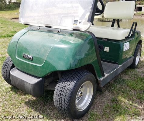 2001 Yamaha G19e Golf Cart In Park City Ks Item Dq0536 Sold Purple Wave