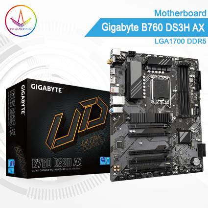 Motherboard Gigabyte B760 DS3H AX DDR5 - PC Gamer Bali Official