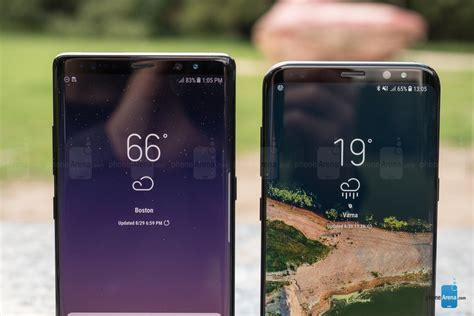 Samsung Galaxy Note 8 Vs Galaxy S8 Phonearena