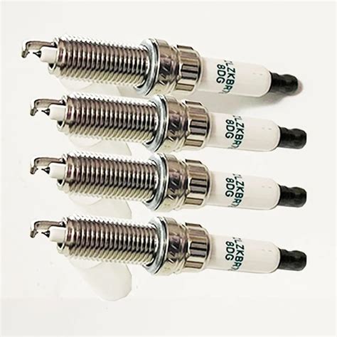 4PCS ILZKBR7B8DG 95770 Iridium Platinum Spark Plug For Peugeot Mini