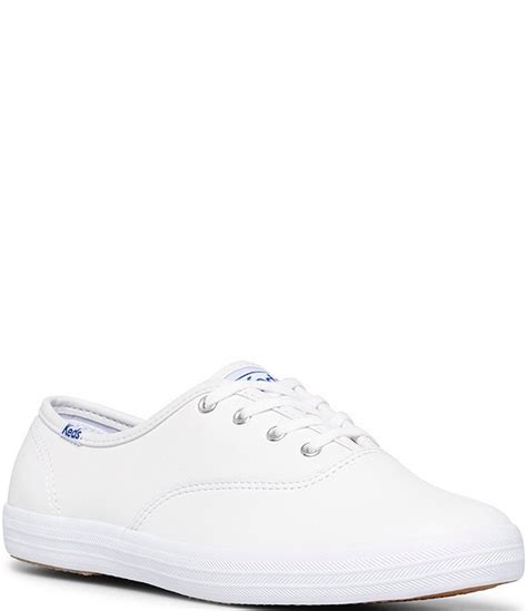 Keds Champion Leather Lace Up Retro Sneakers Dillard S