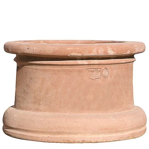 Base Cilindrica Liscia Poggi Ugo Terracotta Impruneta