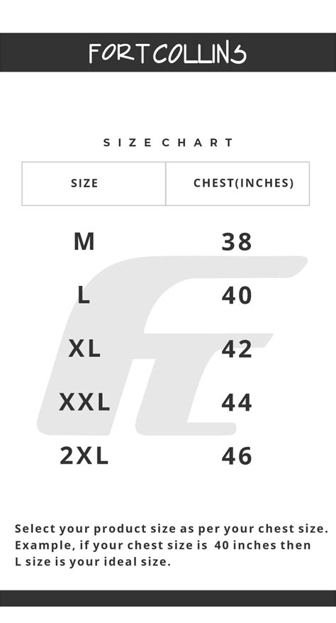 Sweatshirt Size chart guide to pick the right one for yourself