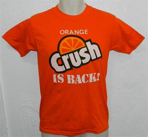 Vintage Orange Crush Is Back Soda T Shirt Tee Medium