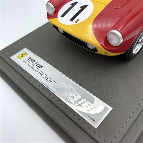 Modellino Auto Bbr Models 118 Ferrari 250 Tdf 24h Le Mans Sn 1321 Gt