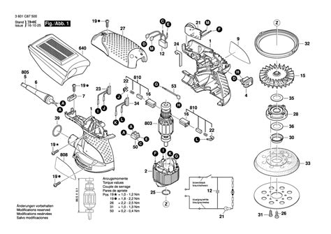 Hans Sauer GmbH Ersatzteile Bosch GEX 125 1 AE Exzenterschleifer