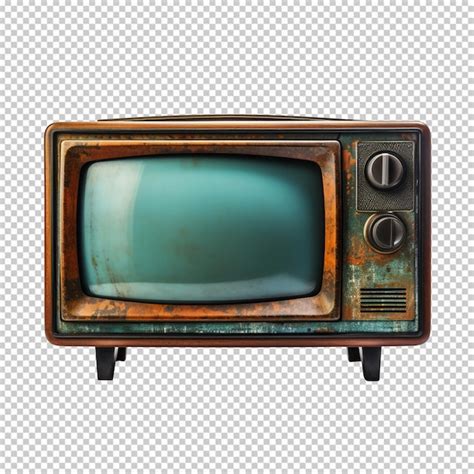 Premium PSD Old Television Isolated On Transparent Background Png