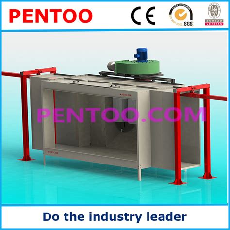 Manual Powder Coating Booth For Powder Coating Line With Patented