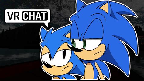 Sonic And Classic Sonic Have A Talk In Vr Chat Youtube