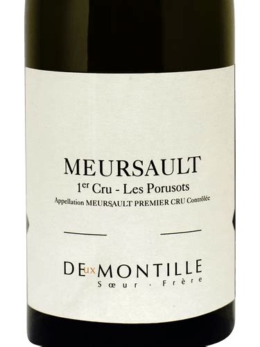 Maison de Montille Meursault 1er Cru Les Porusots Vivino 日本