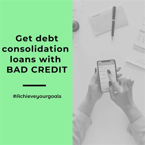 How To Get A Debt Consolidation Loan With Bad Credit Nerdwallet Debt Consolidation Loans