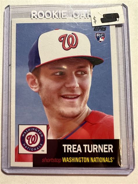 K Topps Archives Trea Turner Rc Ebay