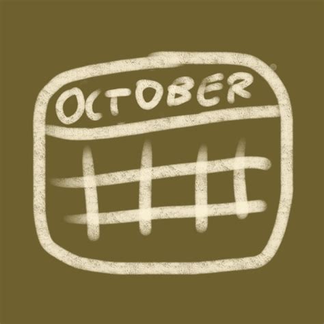 October Calendar