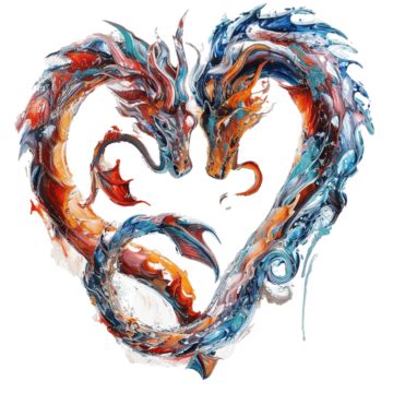 Dragon Heart PNG Transparent Images Free Download | Vector Files | Pngtree