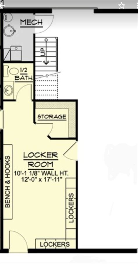 Locker Room Floor Plans