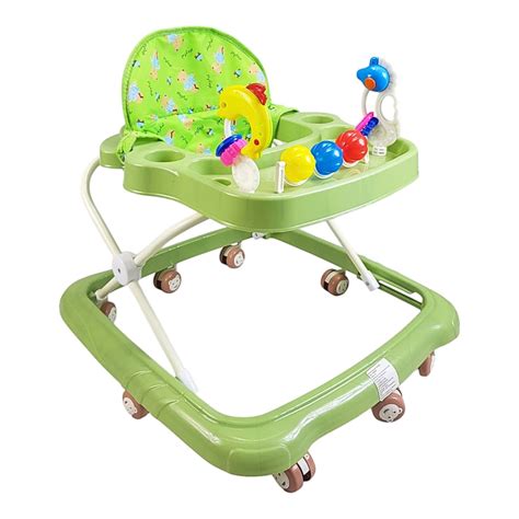 Andadera Para Bebe Con Sonajas Y Sonido Verde Coppel