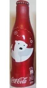 Garrafas Coca Cola Aluminio Natal 2016 Urso Nova Cheia MercadoLivre