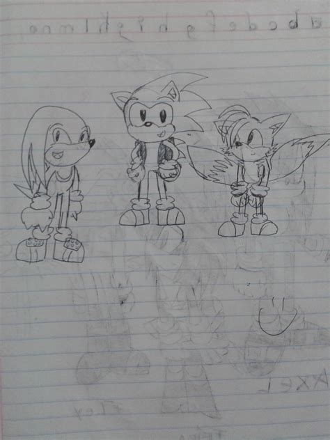 sonic knuckles and tails classic by leonarockera on DeviantArt