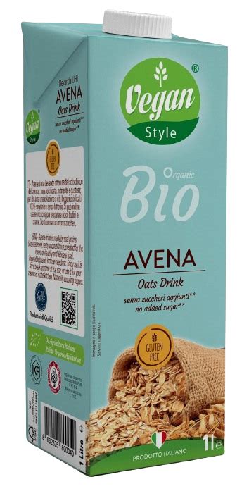 Vegan Style Eco Bautura Vegetala Din Ovaz Fara Gluten