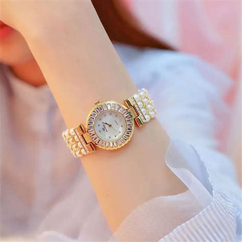 Luxury Pearl Band Casual Woman Watches Fashion Ladies Watch Female