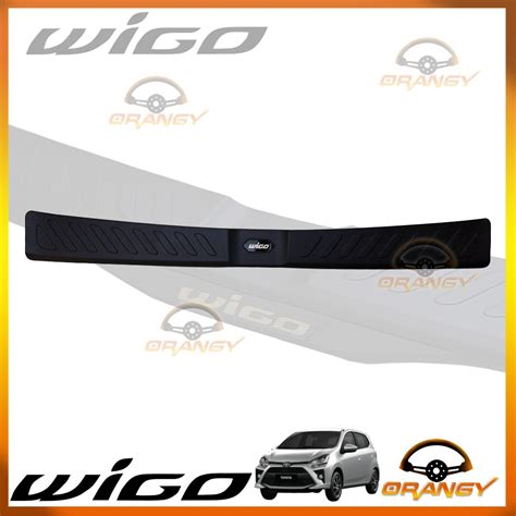 Toyota Wigo To Oem Rear Stepsill Black Chrome All Black