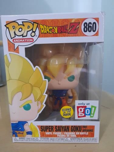 Funko Pop Goku Super Saiyan First Appearance Glows In The Dark