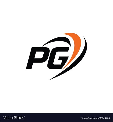 Pg monogram logo vector image on vectorstock – Artofit