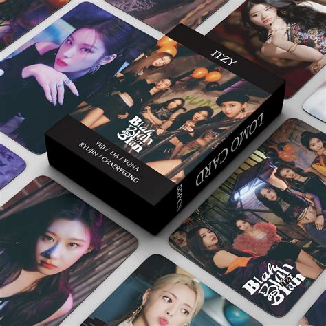 Pcs Box Itzy Photocards Blah Blah Blah Album Lomo Card Postcard