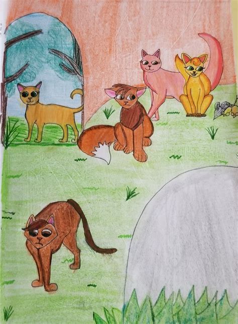 Alderpaw And Sparkpaw Warrior Cats