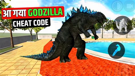 OMG GODZILLA UPDATE IN INDIAN BIKE DRIVING 3D GODZILLA CHEAT CODE IN