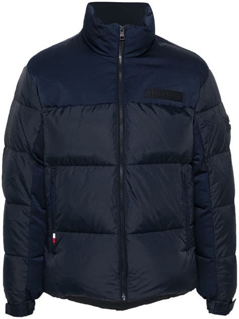 Tommy Hilfiger New York Padded Jacket Blue Farfetch