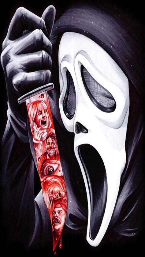 Ghostface Wallpapers - iXpap | Ghostface, Ghost faces, Horror movie icons