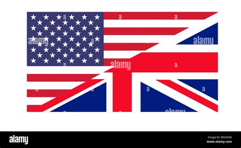 British And American Flag Revolutionary War