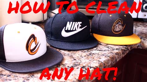 How To Clean Any Hat Youtube