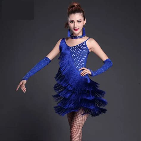 Buy 2017 New Ballroom Dance Dress Samba Costume For