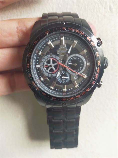 Jam Tangan Harley Davidson Fesyen Pria Jam Tangan Di Carousell