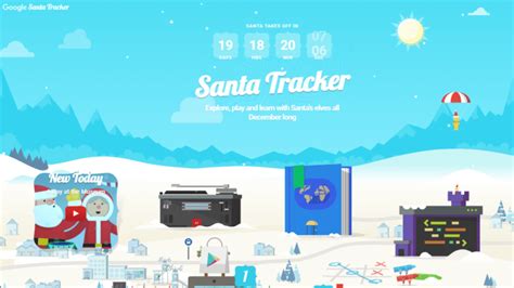 Santa Tracker Game