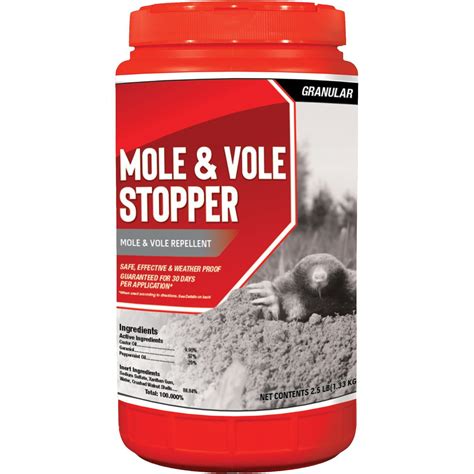 Mole & Vole Stopper 2.5 lb. Granular Repellent, Repels Moles and Voles - Walmart.com