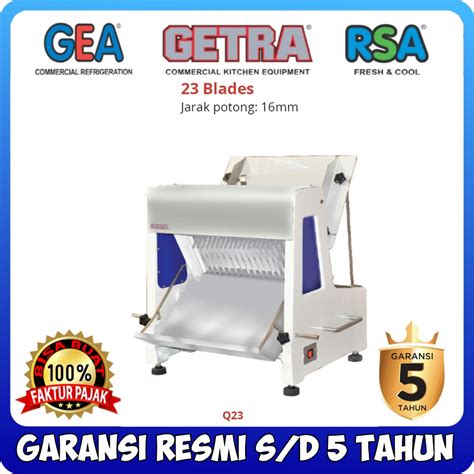 Jual Bread Slicer Getra Q Mesin Pemotong Roti Tawar Mata Pisau