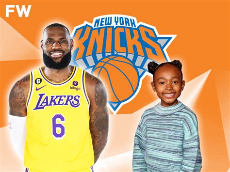 Lebron James Shares Adorable Video Of Daughter Zhuri Calling The Knicks The New York Kicks