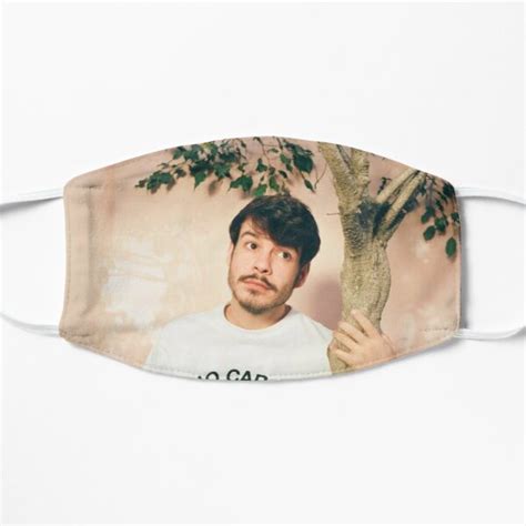 Rex Orange County Face Masks Rex Orange County Merch Who Cares Flat Mask Rb2307 ®rex Orange