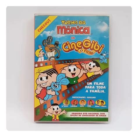 Dvd Desenho Turma Da Mônica Em Cine Gibi O Filme Parcelamento sem juros