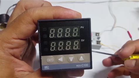 Controlador De Temperatura Rex C100 YouTube