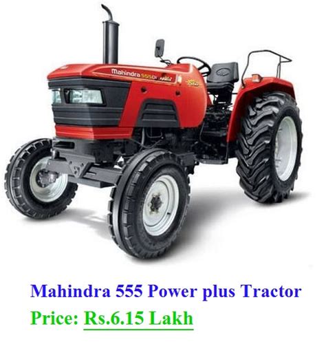 Top Best Mahindra Tractors Price List In India