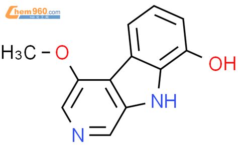 245662 07 1 4 甲氧基 9h 吡啶并 3 4 b 吲哚 8 醇化学式结构式分子式mol 960化工网