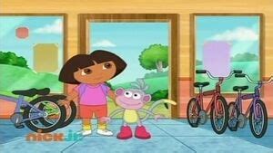 Boots' First Bike - Dora the Explorer Wiki