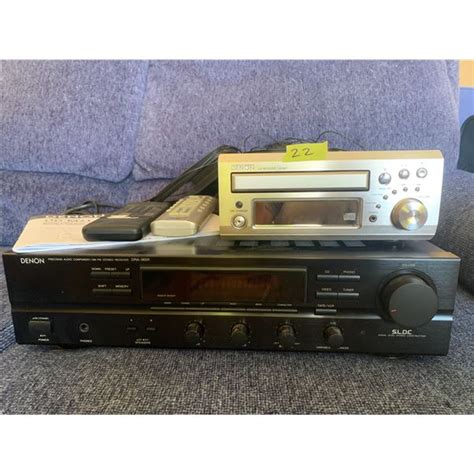 Denon Receiver And Denon CD Player Both With Remotes - Beck Auctions Inc.