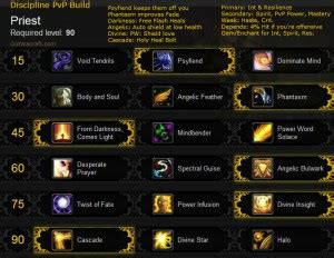 Discipline Priest PvP For Mists Of Pandaria World Of Warcraft Guides